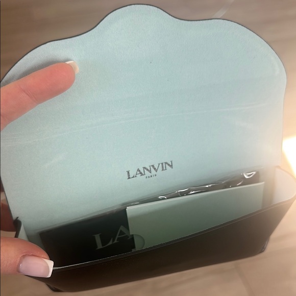 Lanvin Elegant Black Eyewear Case - Picture 2 of 2